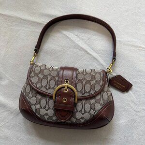 Coach Damen Tasche Signature Jacquard